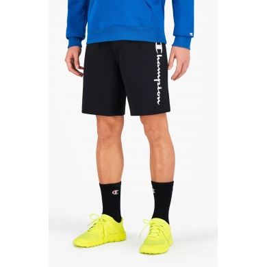 Champion Leisure Shorts Bermuda Short Logo Black Men